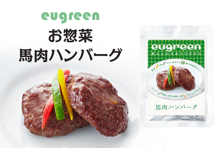 eugreenお惣菜 馬肉ハンバーグ