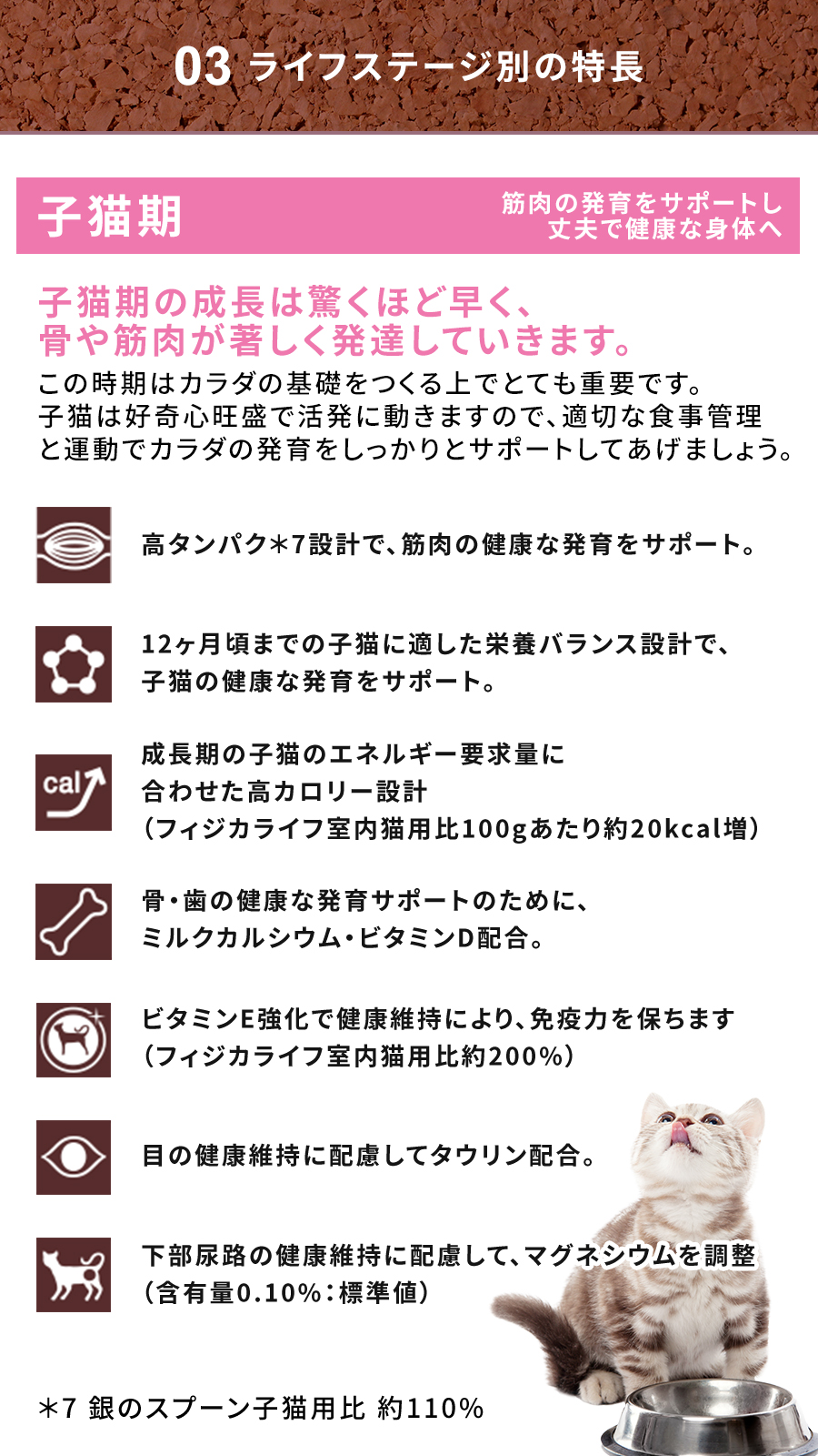 Physicalife子猫用チキン入り