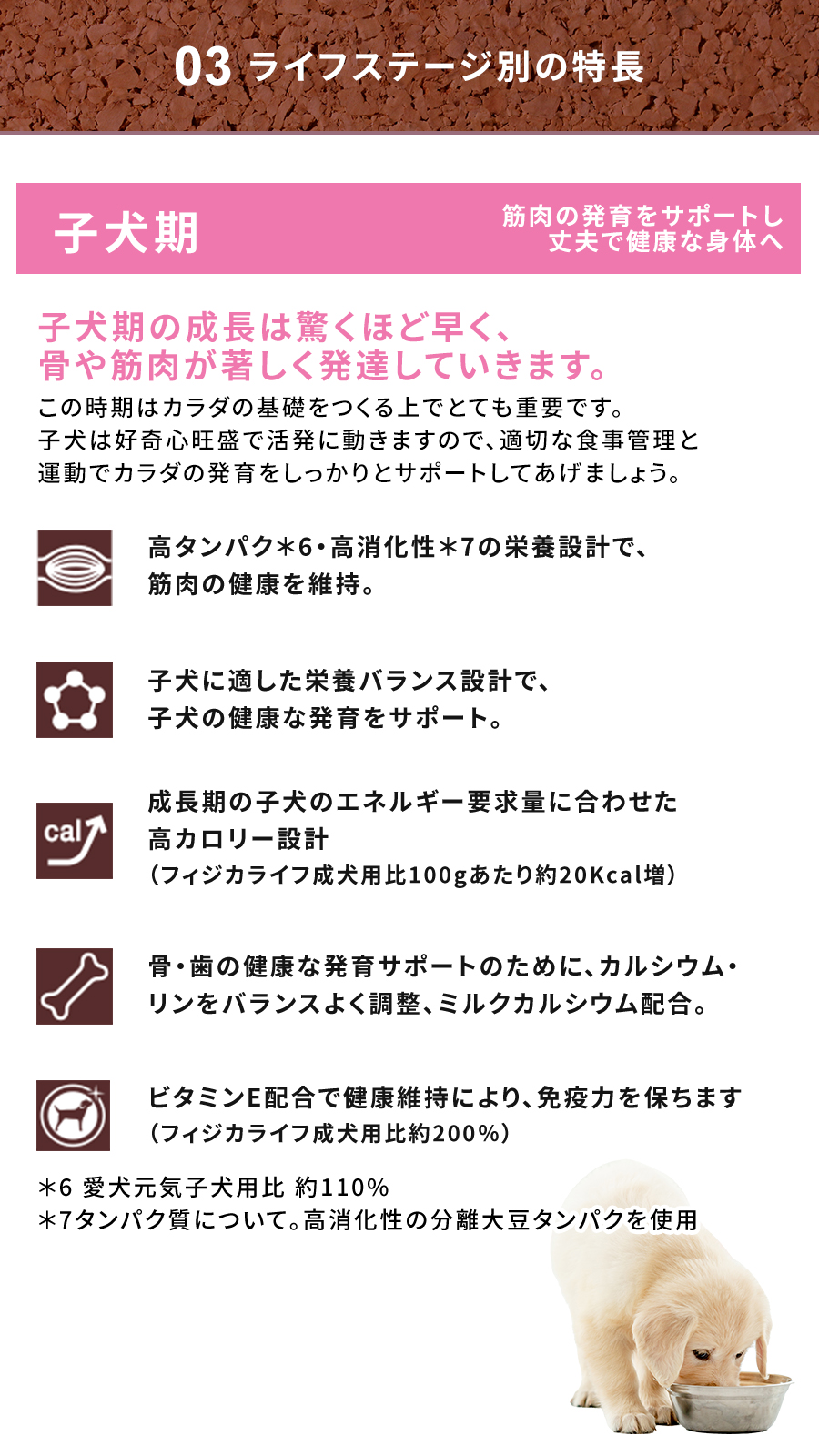 Physicalife子犬用チキン＆大豆入り 800g